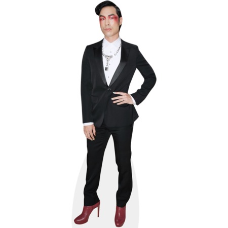 Featured image for “Eugene Lee Yang (Black Suit) Cardboard Cutout”