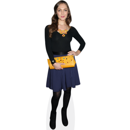 Featured image for “Hannah Levien (Yellow Clutch) Cardboard Cutout”