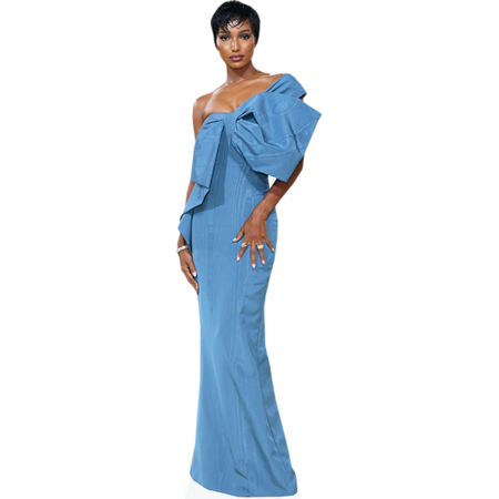 Featured image for “Jasmine Tookes (Blue Dress) Cardboard Cutout”