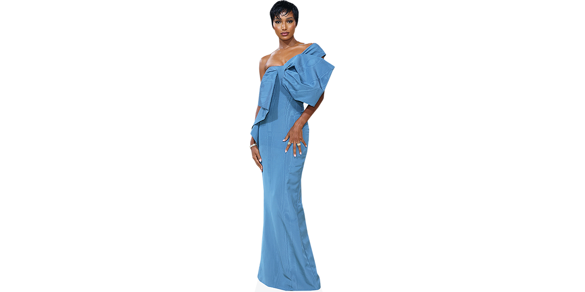 Jasmine Tookes (Blue Dress)