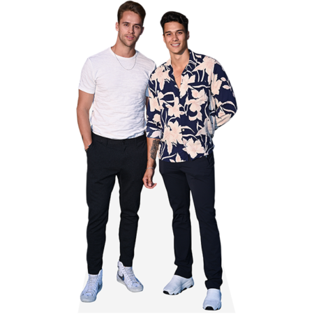 Featured image for “Julius Cowdrey And Miles Nazaire (Duo) Mini Celebrity Cutout”