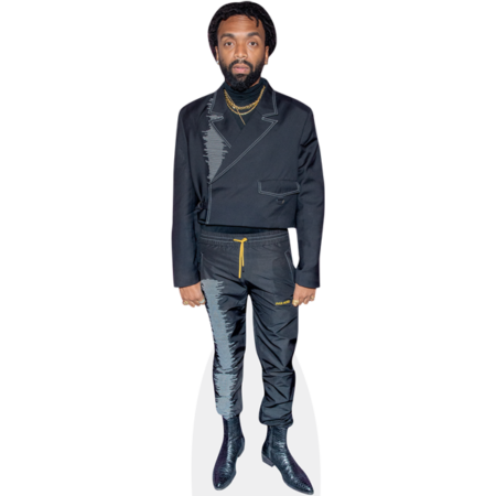Featured image for “Kerby Jean-Raymond (Black Outfit) Cardboard Cutout”