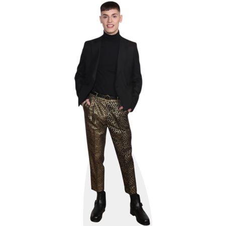 Featured image for “Max Harwood (Black Jacket) Cardboard Cutout”