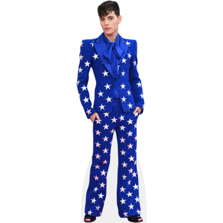 Featured image for “Max Harwood (Blue) Cardboard Cutout”