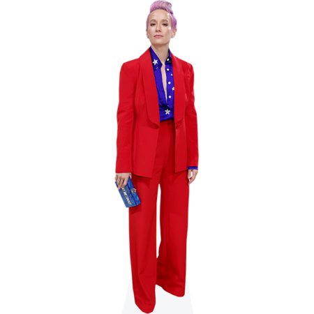 Featured image for “Megan Rapinoe (Red Suit) Cardboard Cutout”