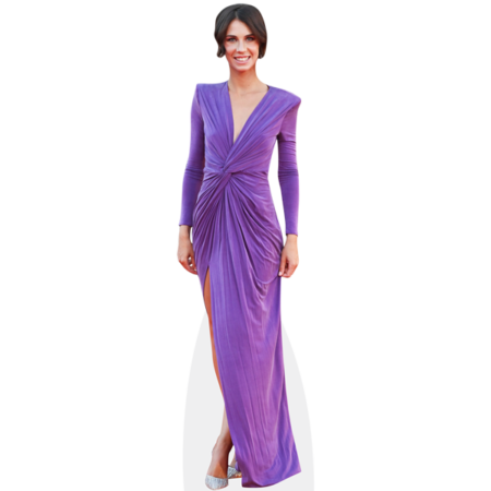 Featured image for “Michelle Carpente (Purple Dress) Cardboard Cutout”