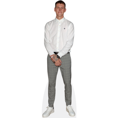 Featured image for “Nathan Evans (White Shirt) Cardboard Cutout”