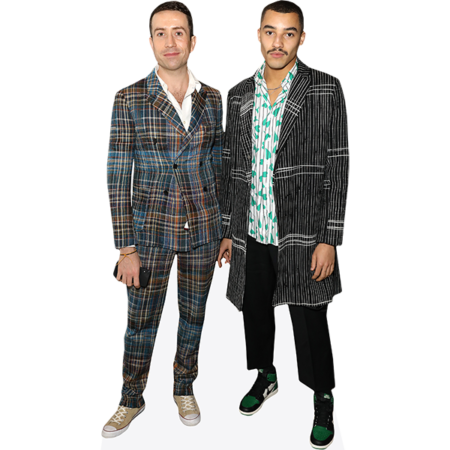 Featured image for “Nick Grimshaw and Meshach Henry (Duo) Mini Celebrity Cutout”