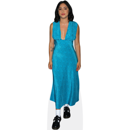 Rosa Salazar (Blue Dress)