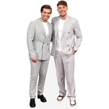 Featured image for “Sonny Jay And Roman Kemp (Duo) Mini Celebrity Cutout”