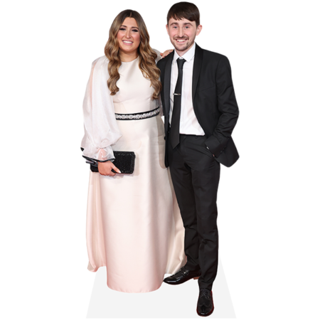 Featured image for “Sophie And Pete Sandiford (Duo) Mini Celebrity Cutout”