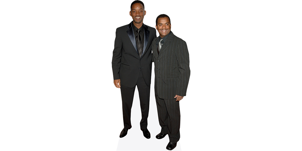 Featured image for “Alfonso Ribeiro And Will Smith (Duo) Mini Celebrity Cutout”