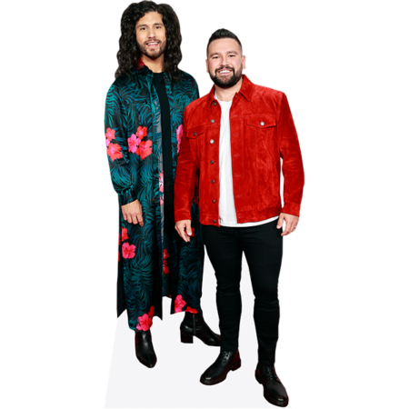 Featured image for “Dan Smyers And Shay Mooney (Duo 2) Mini Celebrity Cutout”