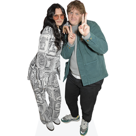 Featured image for “Jessie J And Lewis Capaldi (Duo) Mini Celebrity Cutout”
