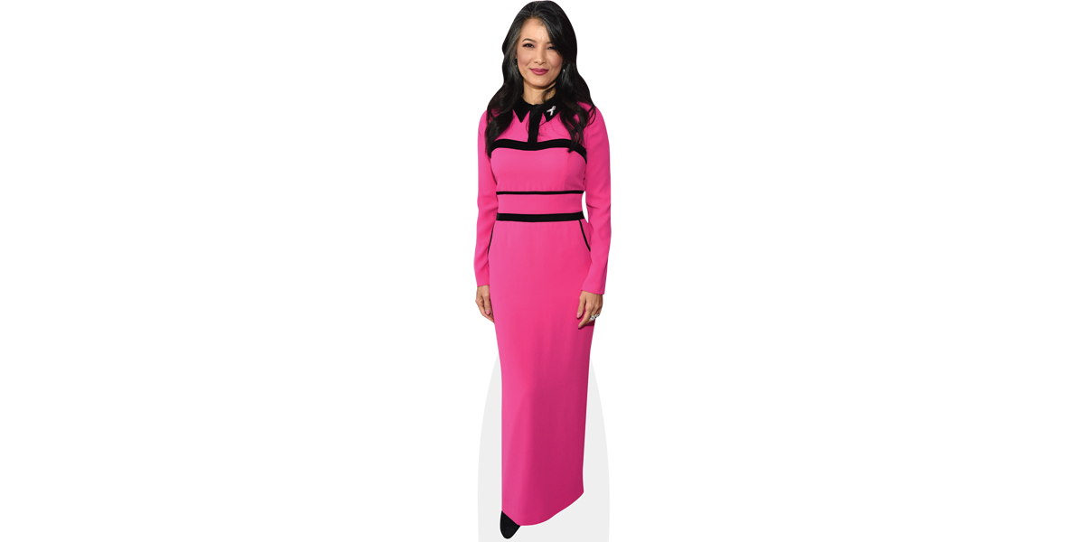 Kelly Hu (Pink Dress)