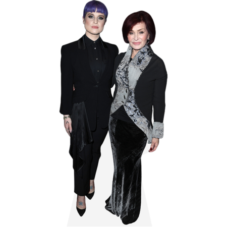 Featured image for “Kelly Osbourne And Sharon Osbourne (Duo) Mini Celebrity Cutout”