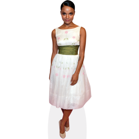 Featured image for “Megan Gage (White Dress) Cardboard Cutout”