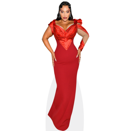Featured image for “Paloma Elsesser (Red Dress) Cardboard Cutout”