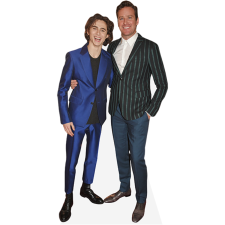 Featured image for “Timothee Chalamet And Armie Hammer (Duo 2) Mini Celebrity Cutout”