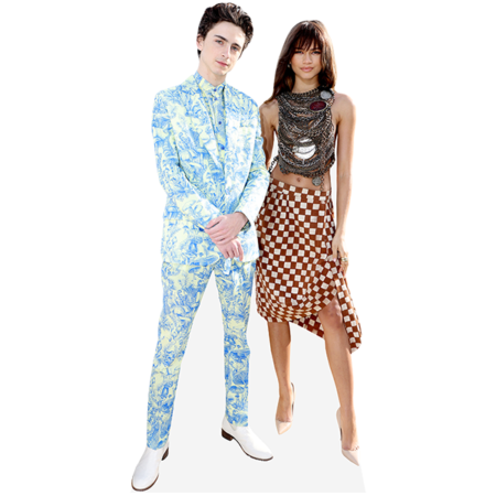 Featured image for “Zendaya And Timothee Chalamet (Duo 2) Mini Celebrity Cutout”