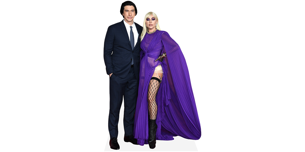 Featured image for “Adam Driver And Stefani Germanotta (Duo) Mini Celebrity Cutout”