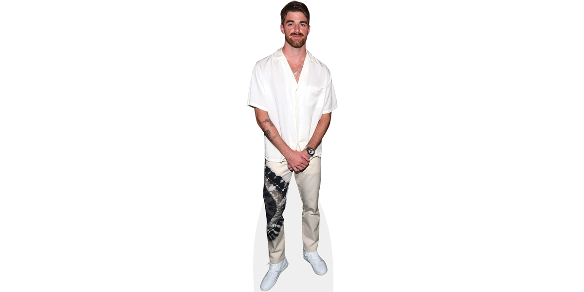 Andrew Taggart (White Top) Cardboard Cutout