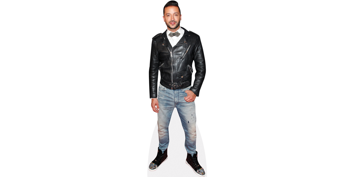 Jai Rodriguez (Leather Jacket)