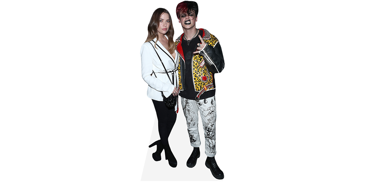 Featured image for “Ashley Benson And Dominic Harrison (Duo) Mini Celebrity Cutout”
