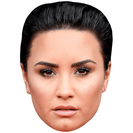 Featured image for “Demi Lovato (Black Hair) Celebrity Mask”
