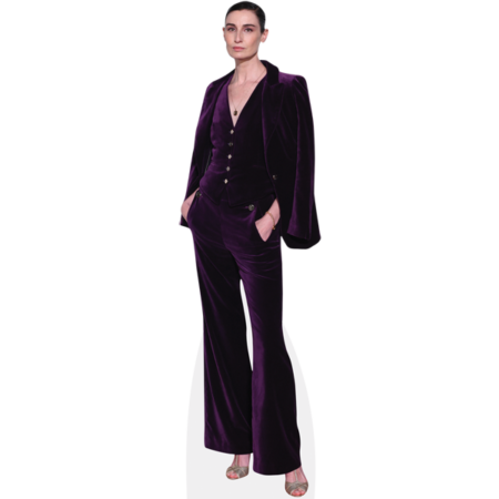 Featured image for “Erin O'Connor (Purple Suit) Cardboard Cutout”