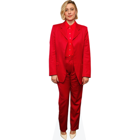 Greta Gerwig (Red Outfit)