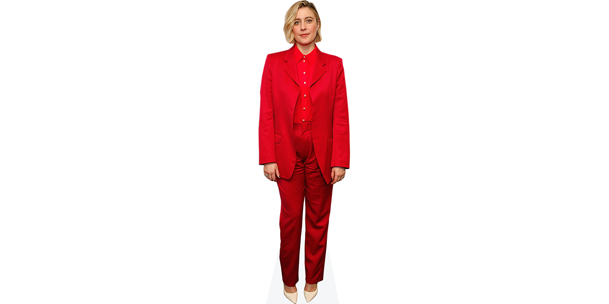 Greta Gerwig (Red Outfit)