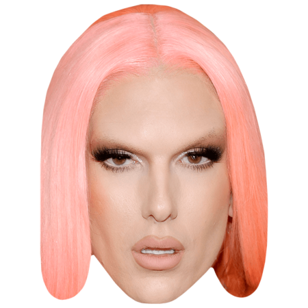 Featured image for “Jeffree Star (Pink Hair) Celebrity Mask”