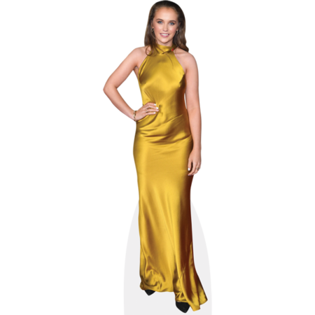 Julia Brown (Gold Dress)