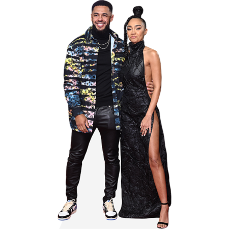 Featured image for “Leigh-Anne Pinnock And Andre Gray (Duo 2) Mini Celebrity Cutout”