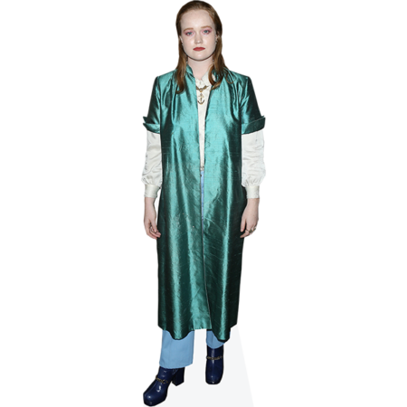 Liv Hewson (Green Coat)