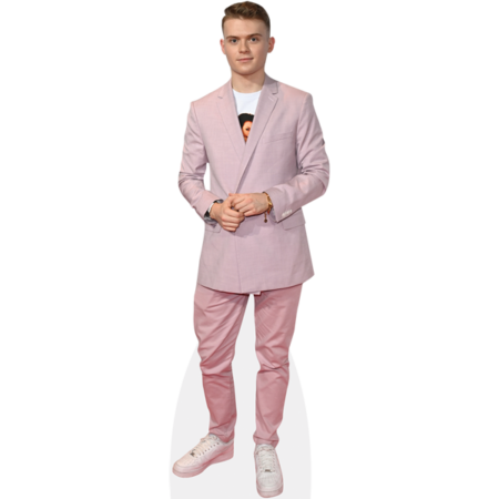 Featured image for “Max Balegde (Pink Suit) Cardboard Cutout”