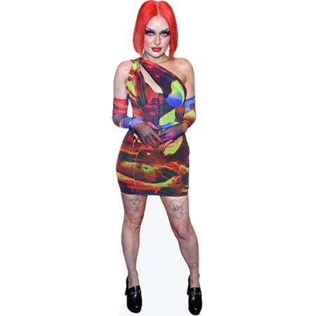 Featured image for “Naomi Jon (Colourful Dress) Cardboard Cutout”