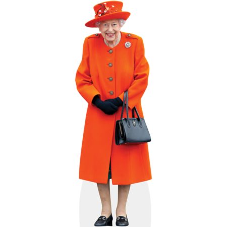 HRH The Queen (Orange Outfit)