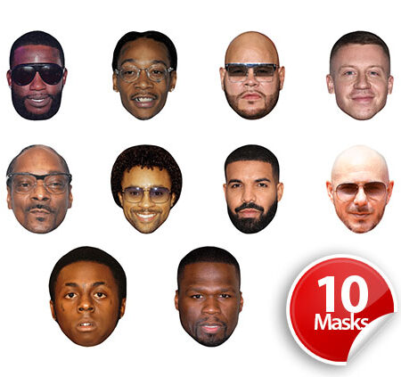 Male Rappers 1 Mask Pack