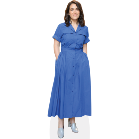 Featured image for “Abbi Jacobson (Blue Dress) Cardboard Cutout”