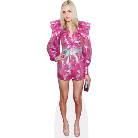 Featured image for “Andreja Pejic (Pink Dress) Cardboard Cutout”