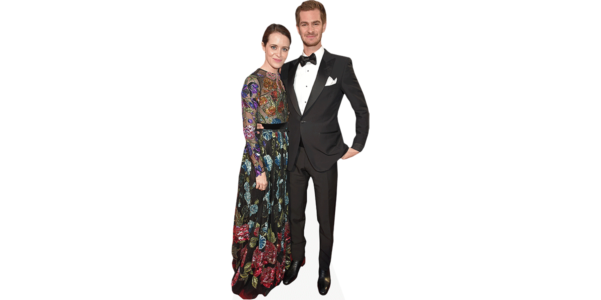 Featured image for “Andrew Garfield And Claire Foy (Duo 2) Mini Celebrity Cutout”
