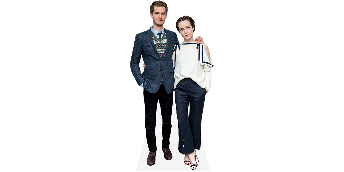 Featured image for “Andrew Garfield And Claire Foy (Duo) Mini Celebrity Cutout”