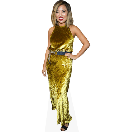 Cathy Yan (Gold Dress)