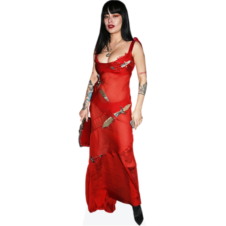 Featured image for “Dilara Findikoglu (Red Dress) Cardboard Cutout”