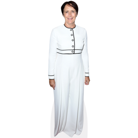 Fiona Shaw (White Dress)