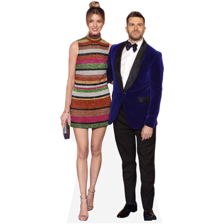 Featured image for “Hannah Cooper And Joel Dommett (Duo) Mini Celebrity Cutout”