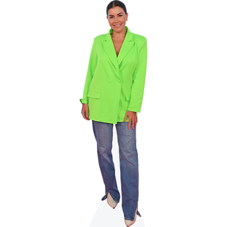 Featured image for “Imogen Thomas (Green Top) Cardboard Cutout”