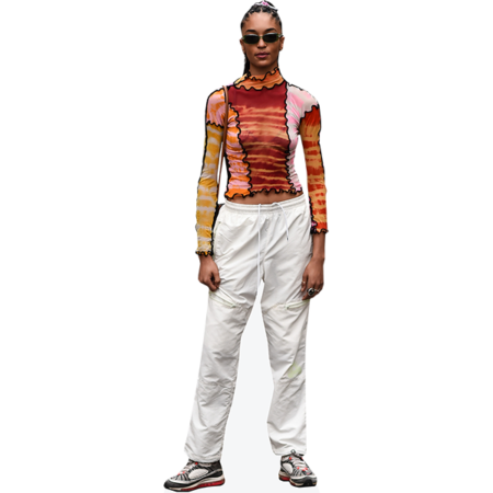 Featured image for “Indira Scott (White Trousers) Cardboard Cutout”